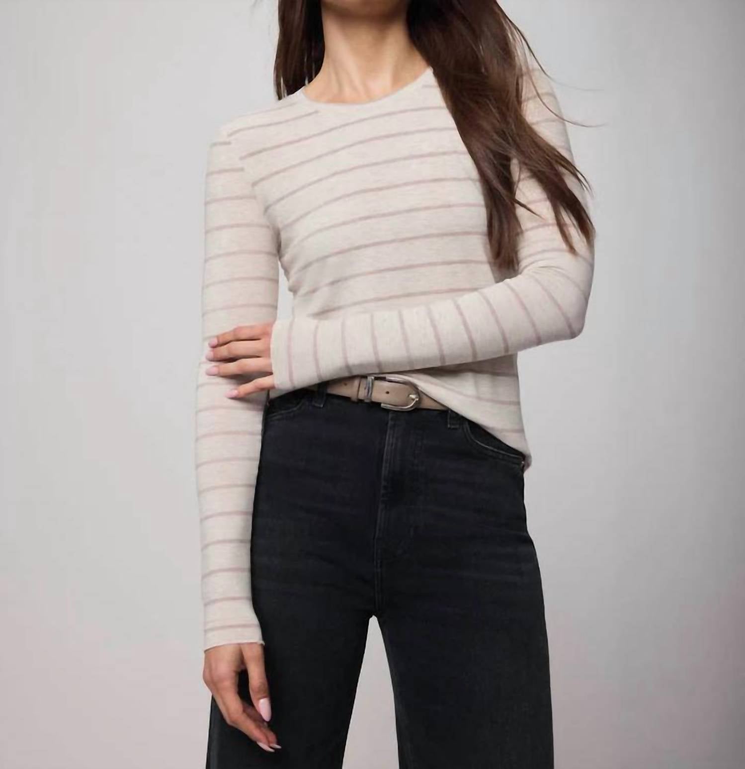 Splendid - Bamboo Stripe Long Sleeve Tee