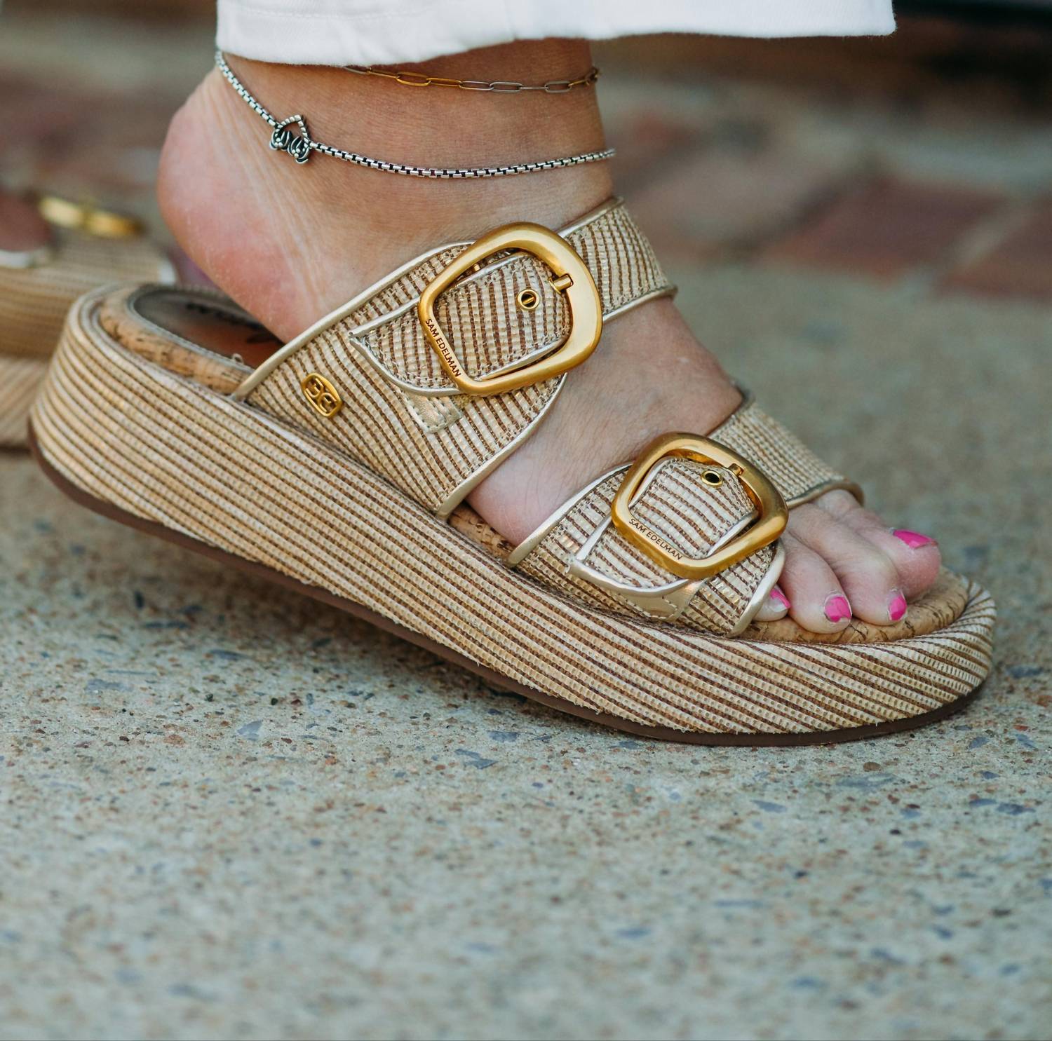Sam Edelman - Women's Narissa Platform Slide Sandal