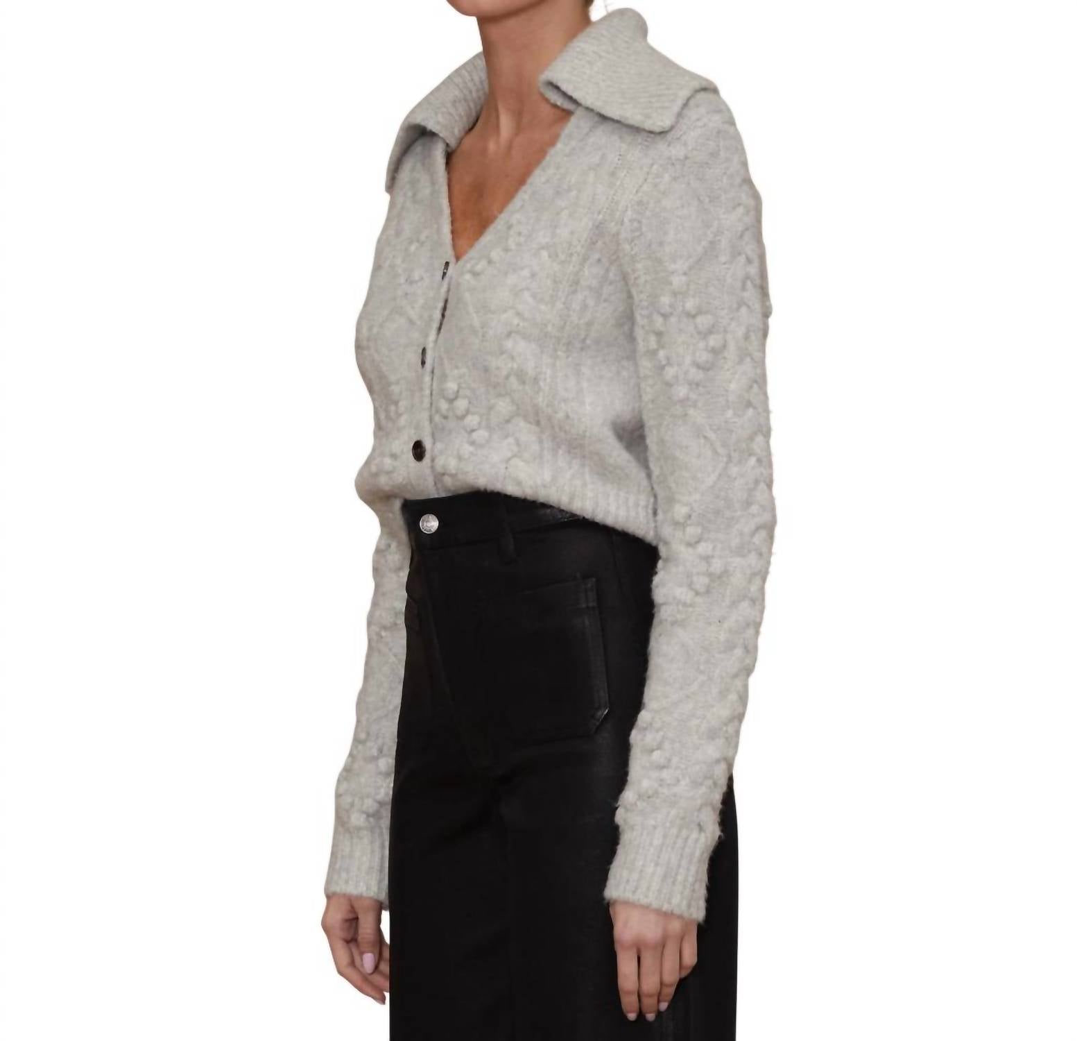 Le Jean - Cable Knit Cardigan