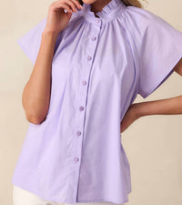 Prosperina - Florence Cotton Lilac Top