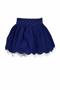 The Proper Peony - Girl's Francois Dotted Skirt