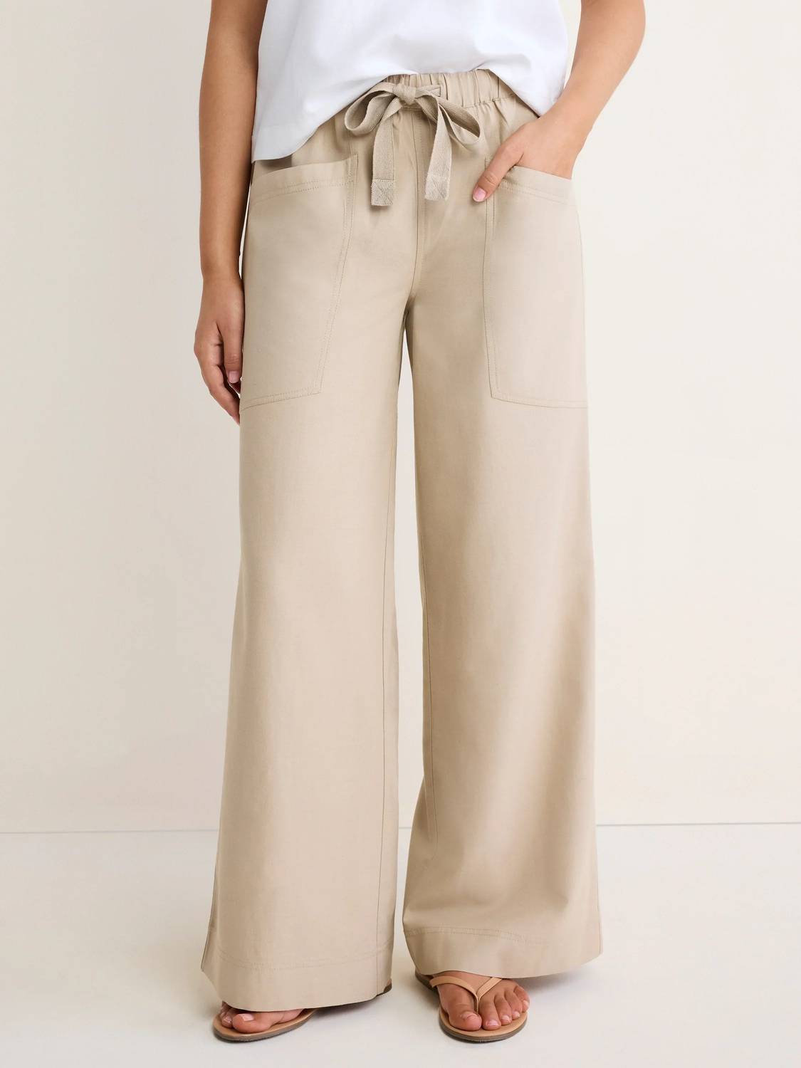 Nic + Zoe - Carson Tie Waist Pants