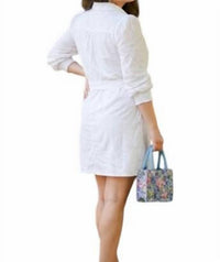 Coton Frais - Anna Button-front Shirt Dress