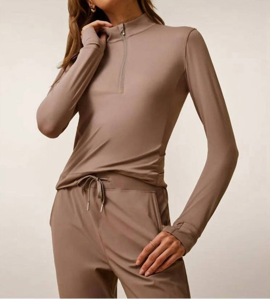 Greyson Clothiers - Halley Ii Quarter Zip Mid Layer Top