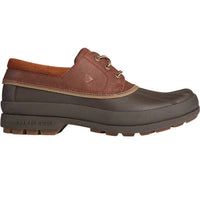 Sperry Men's Cold Bay 3-eye Thinsulate Duck Shoes in brown tan - men's boots - detail view