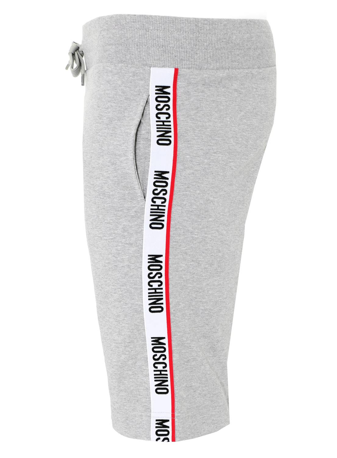 Moschino - Men's Side Stripe Logo Shorts
