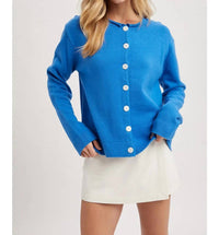 Wishlist - Charlie Raw Edge Cardigan