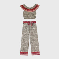 Mayoral - Girl's Chickpea Printed Blouse