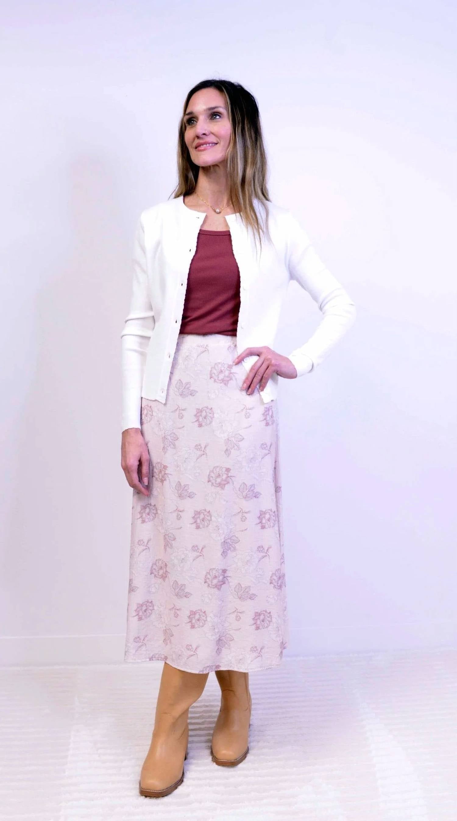 Mikarose - Victorian Midi Skirt