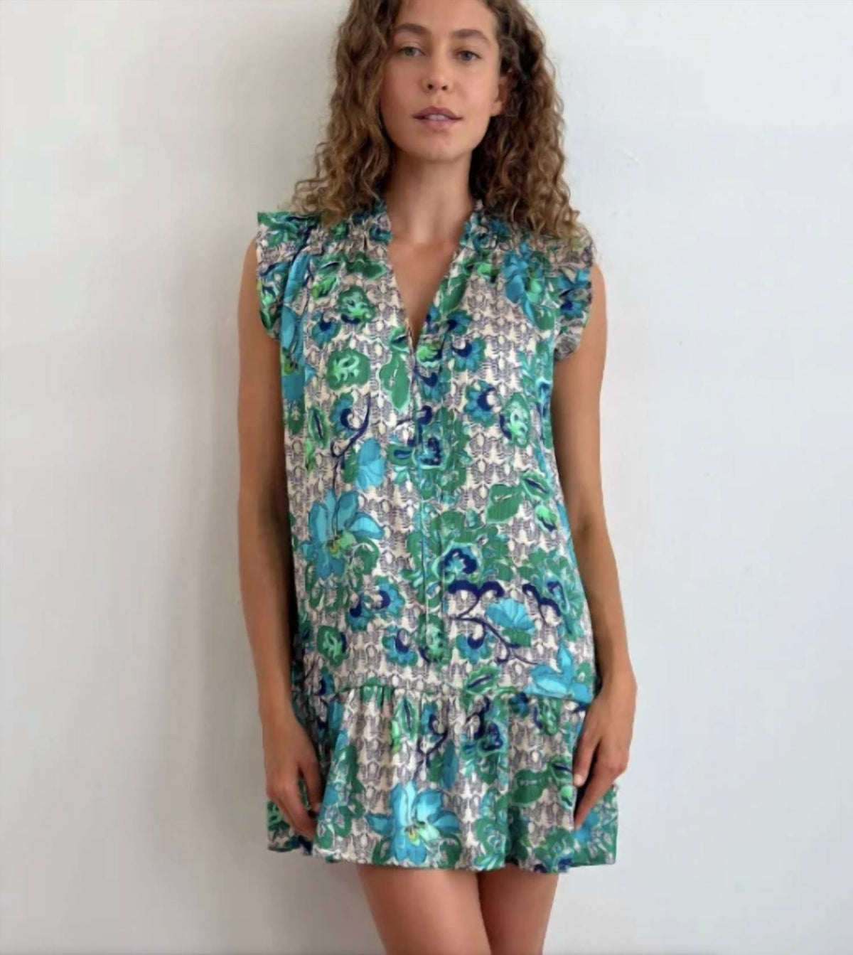 Lavender Brown - Theodora Mini Dress
