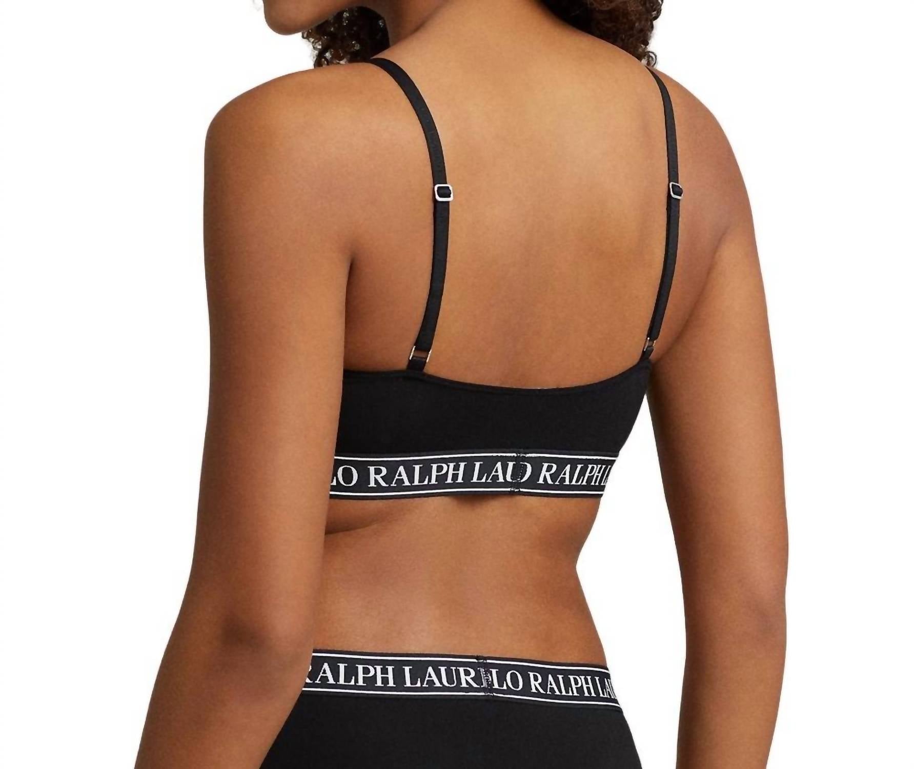 Polo Ralph Lauren - Repeat-Logo Cropped Scoopneck Tank