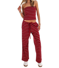 Le Lis - Along The Lines Stripe Two Piece Set