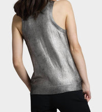 Minnie Rose - Metallic Print Tank Top
