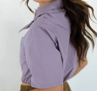 Ottod'Ame - Short Poplin Shirt With Embroidered Bandana