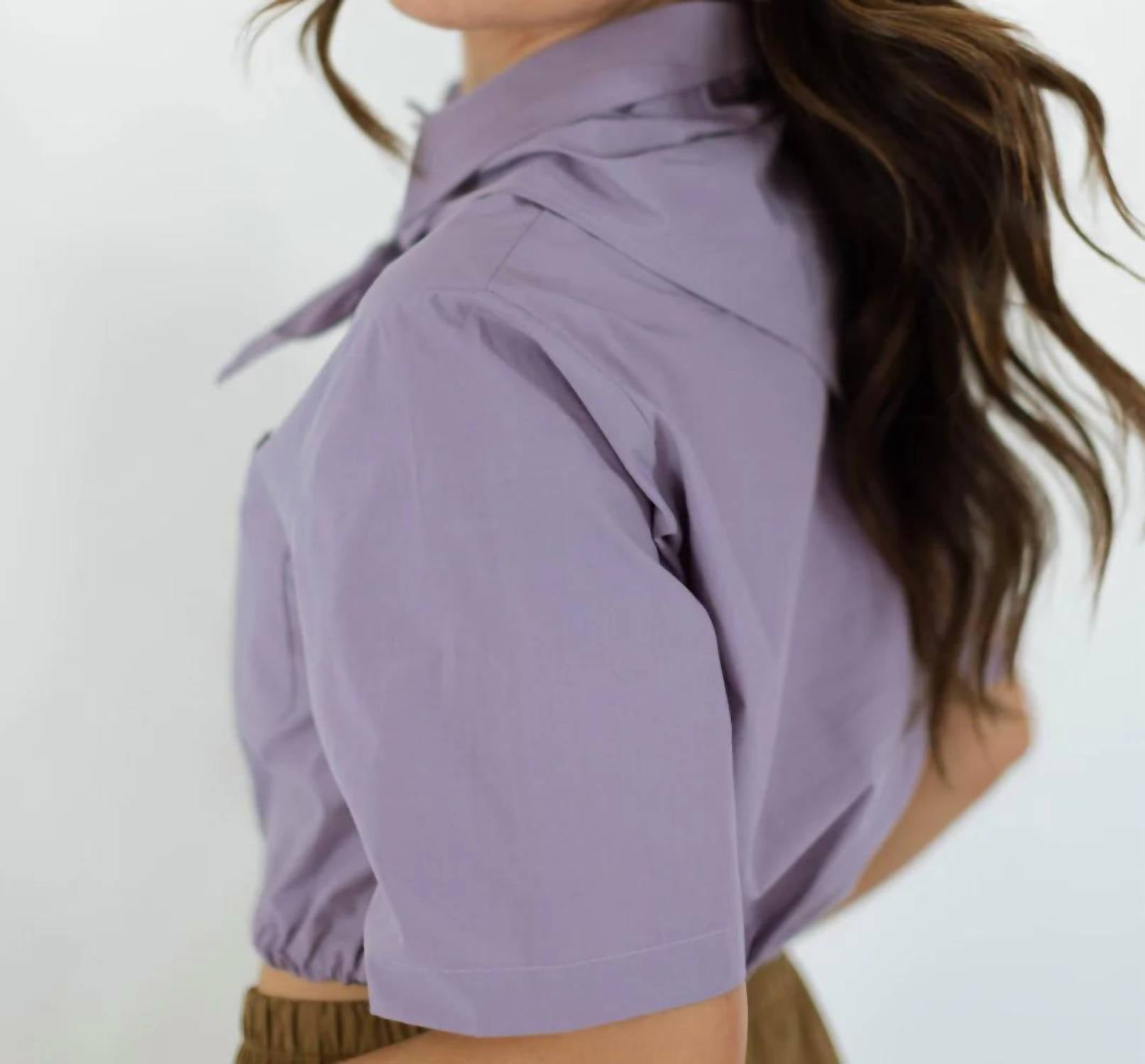 Ottod'Ame - Short Poplin Shirt With Embroidered Bandana