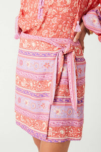 Spell - Sunshine Bandit Wrap Mini Skirt