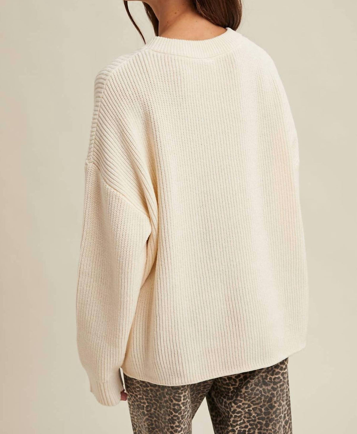 Wishlist - Double Horseshoe Knit Sweater