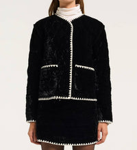 Moon River - Velvet Quilted Jacket