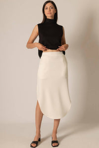 Before You - Scuba Modal Midi Skirt