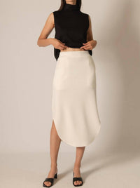 Before You - Scuba Modal Midi Skirt