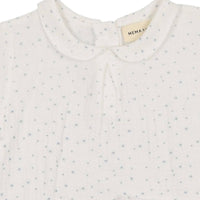 Mema Knits - Girls Gauze Peter Pan Collared Shirt and Bloomers