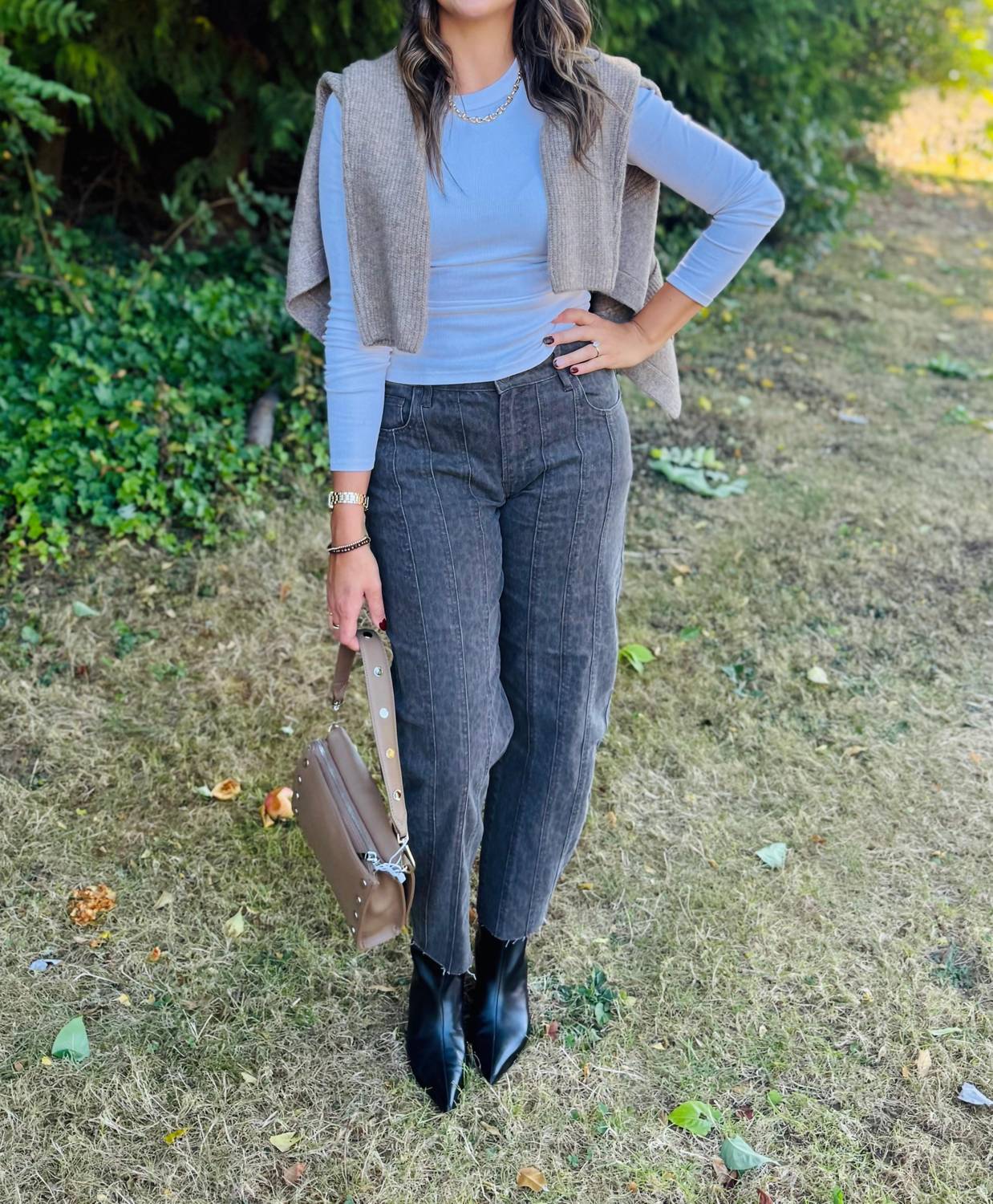 Hidden - Sammie Barrel Pants