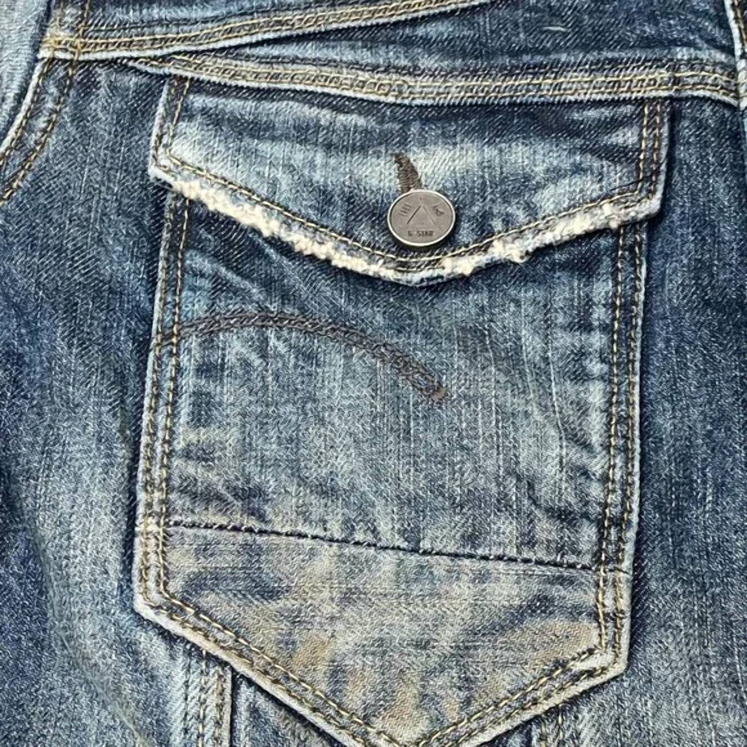 G-Star Women’s Kick Rr Selvedge Denim Jacket in blue rust - women's jacket - view 6
