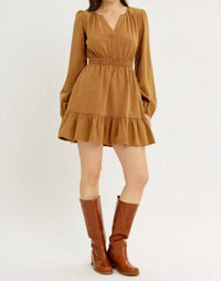 Idem Ditto - Fit And Flare Linen Mini Dress