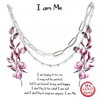 Southern Seoul - Women's I Am Me Layered Necklace Set