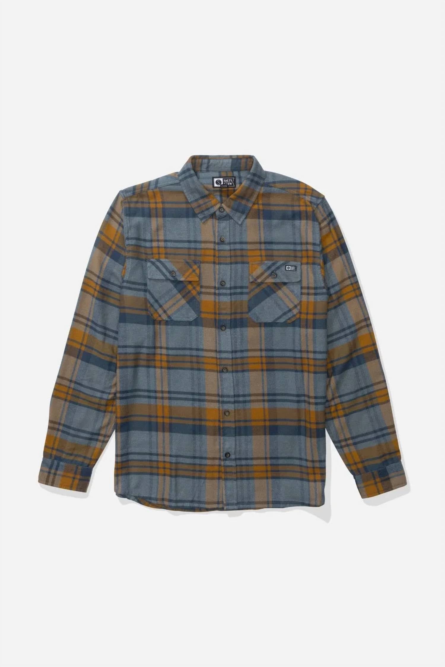 Salty Crew - Men's Daybreak Flannel Long Sleeve Shirt