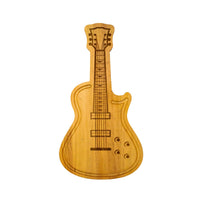 Creative Gifts International - Guitar Wood Board - 9" x 17"