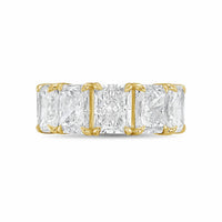 Diana M Jewels - Women's Radiant Lab-Grown Diamond Eternity Band (5.00 Ct) - Statement