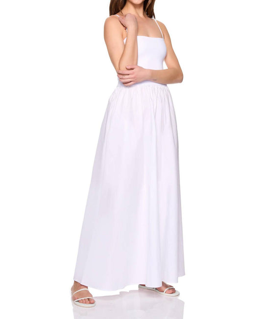 Susana Monaco - Knit Poplin String Maxi Dress