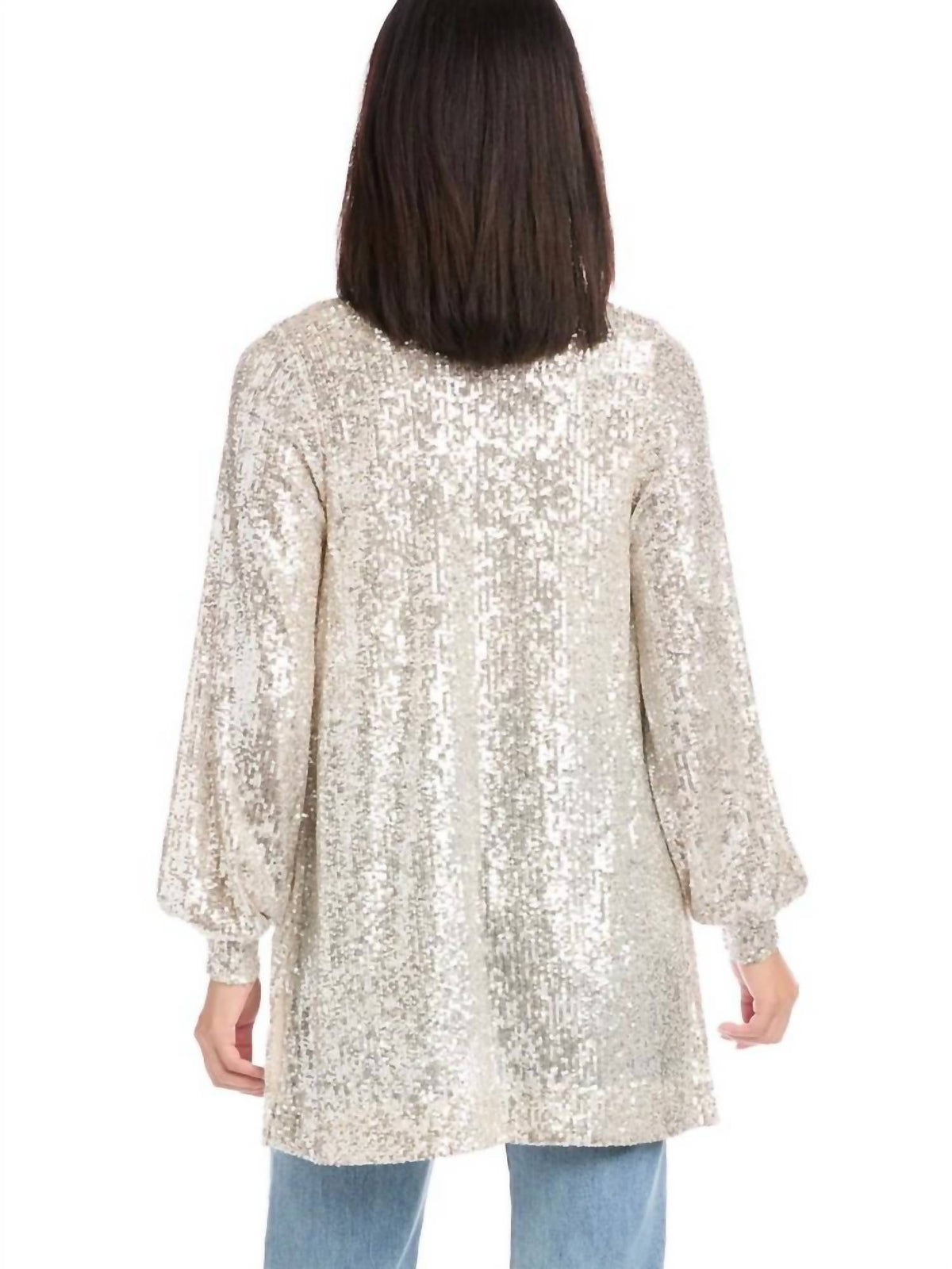 Fifteen Twenty - Sequin Blouson Duster