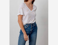 Rails - Cara Linen Jersey Cheetah Print Shirt