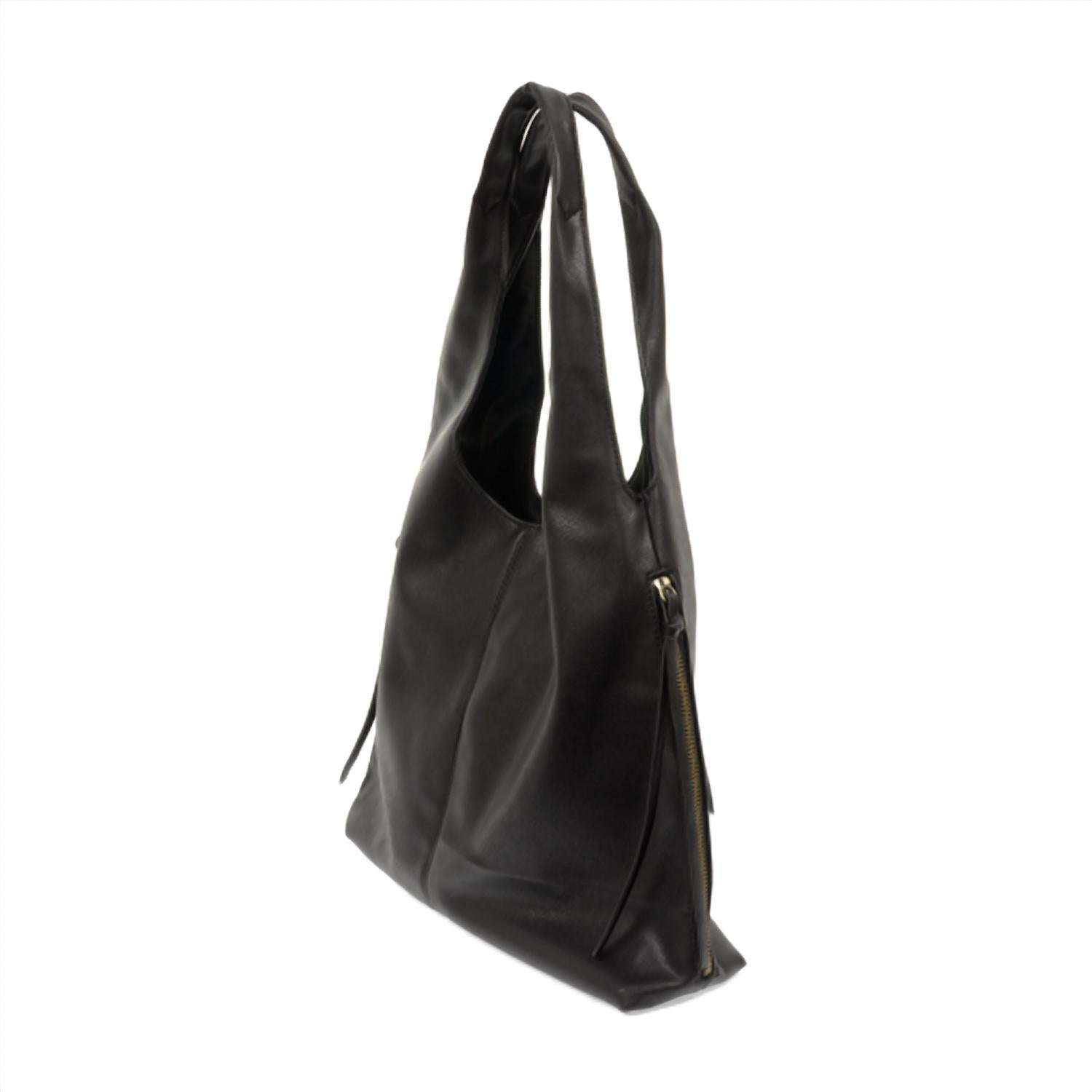 Joy Susan Women's Claire Hobo Bag in black - women's bag - alternate view