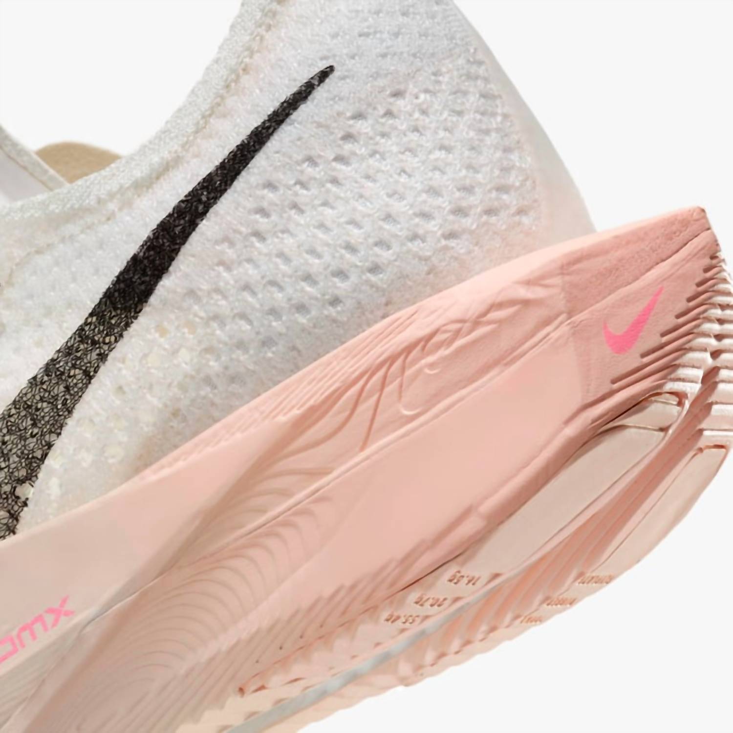 NIKE Women's Vaporfly 3 Road Racing Shoes in sail crimson tint guava - women's shoe - view 5