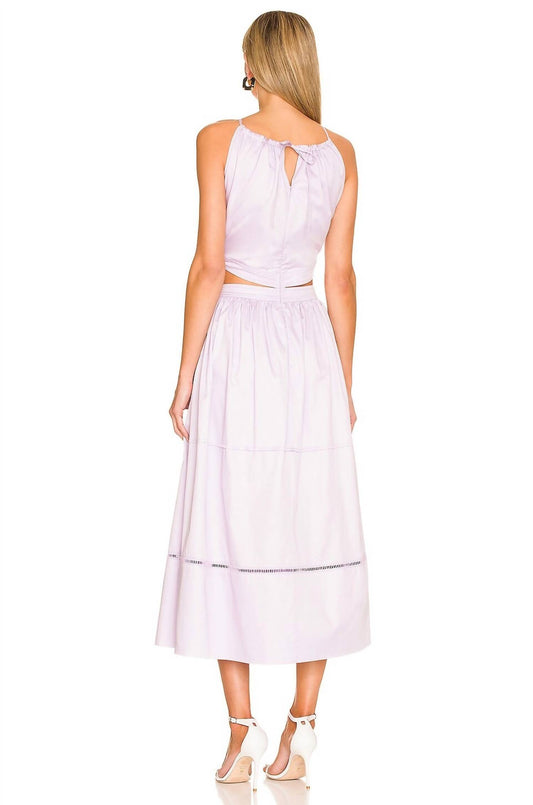 Something Navy - Cut Out Midi Dress