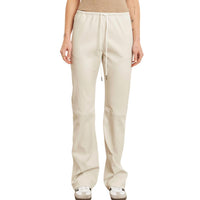 Sprwmn - Women's Drawstring Straight Leg Pants