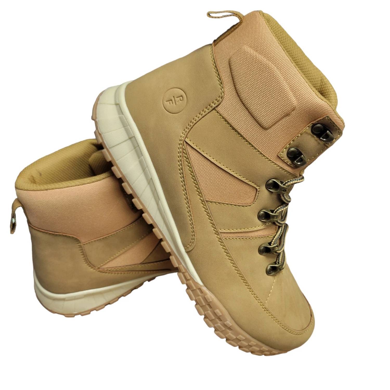 Reserved Footwear New York - Men's Faux Leather Lace-up Boot