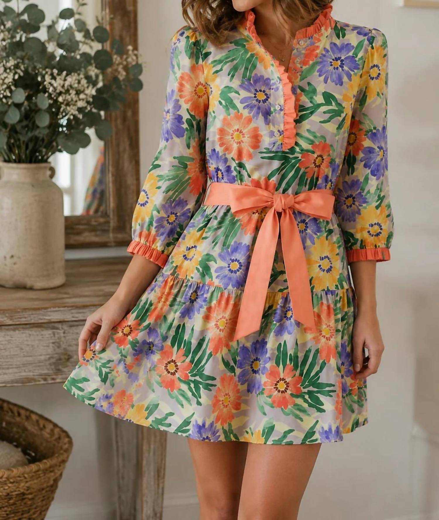 Jodifl - Kim’s Garden Floral Dress
