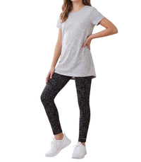 Faded Glory - Girls Baroque Patterned Leggings