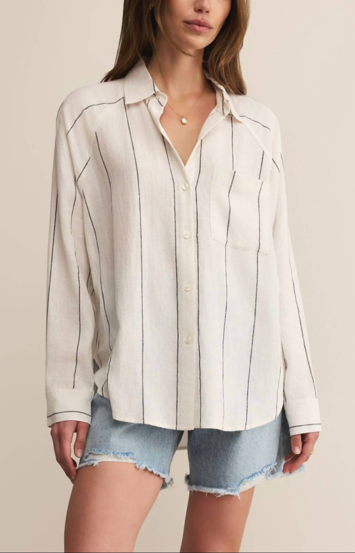Z Supply - Here As In Heaven Long Sleeve Top