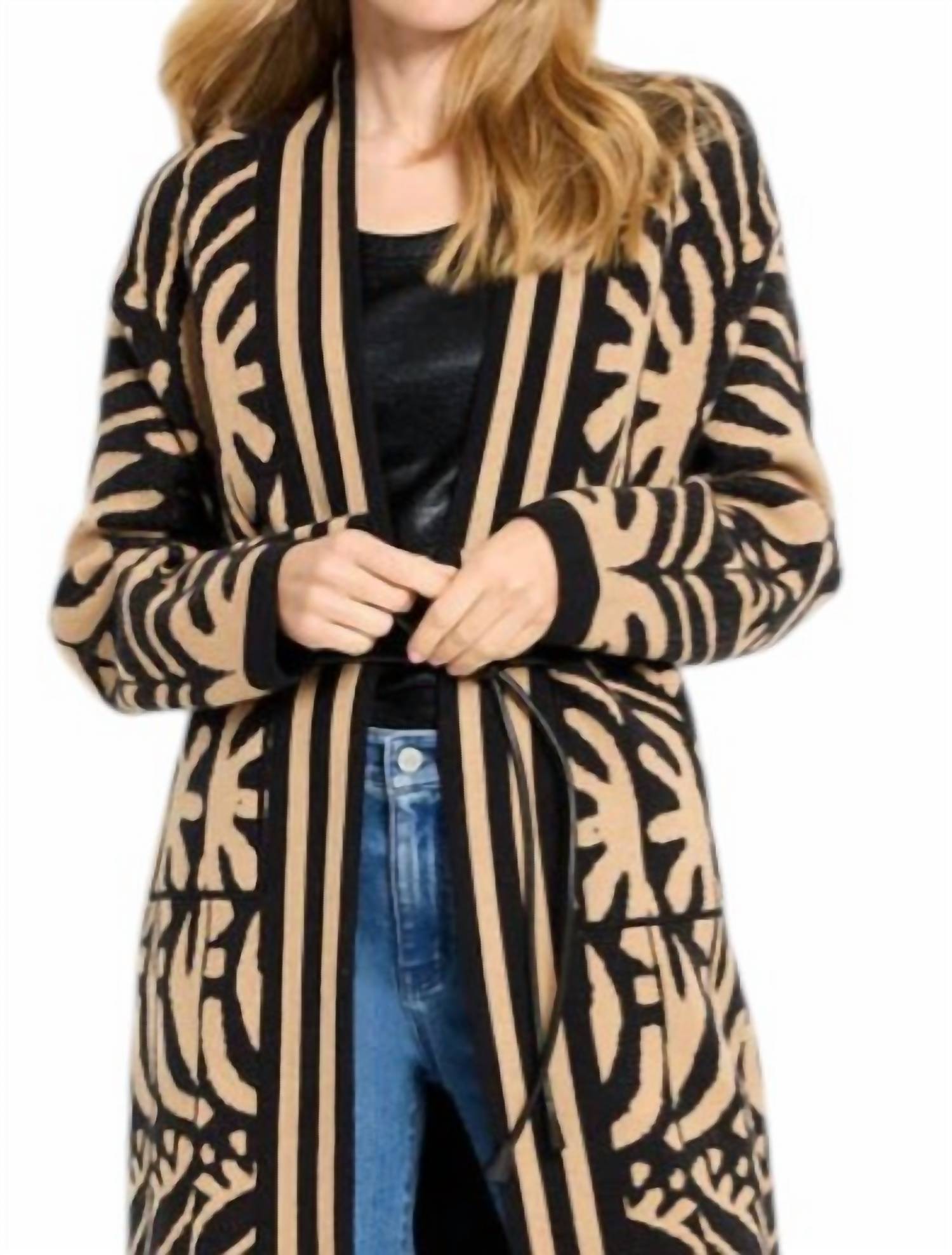 Nic + Zoe - Statement Long Sleeve Jacket