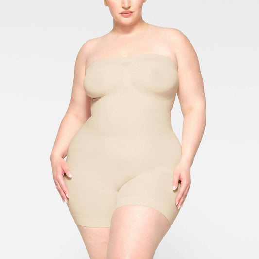 Skims - Seamless Sculpt Strapless Shortie Bodysuit