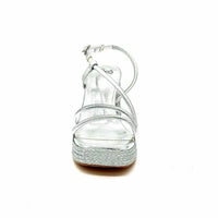 Exe - Women's Metallic Platform Heel