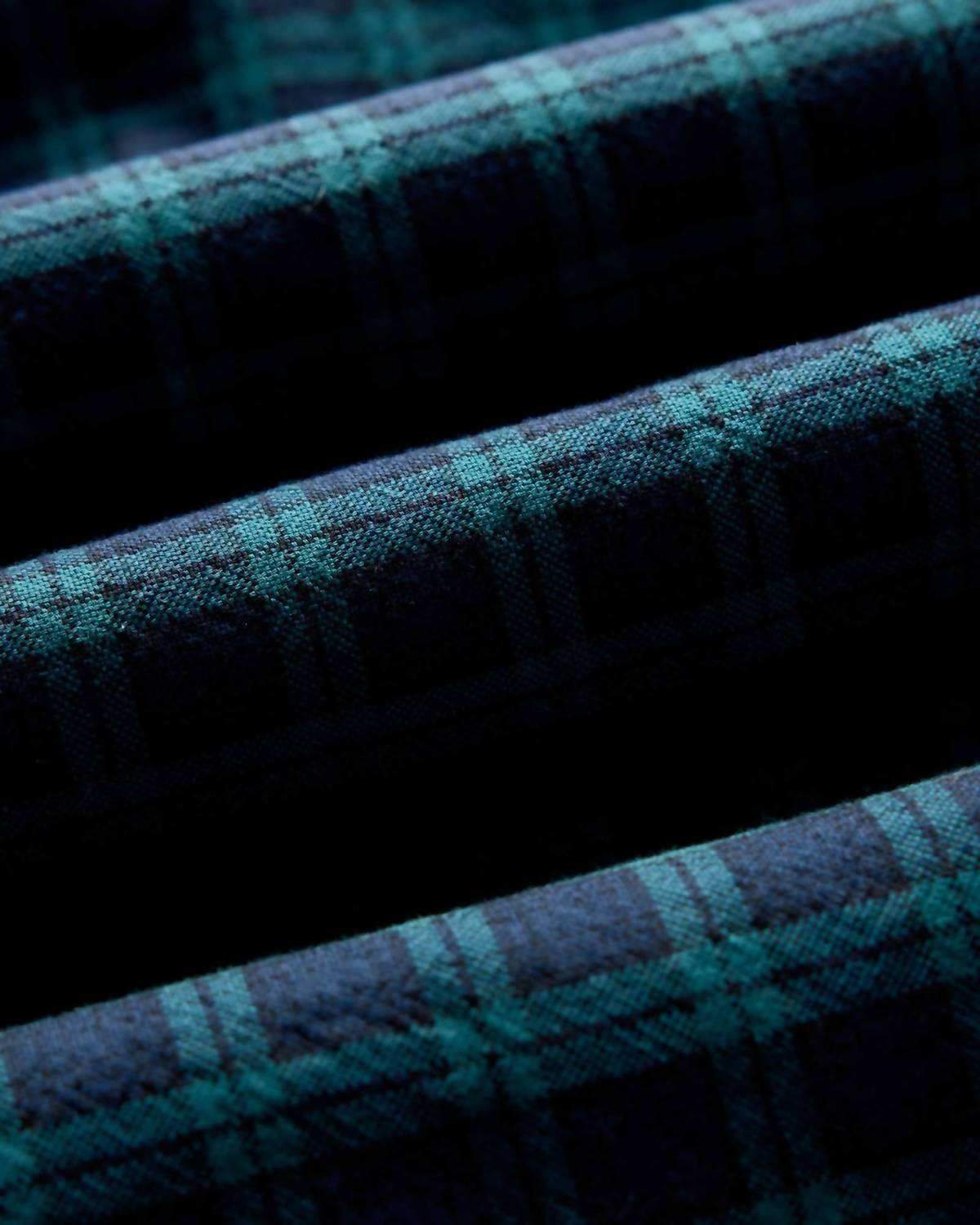 Taylor Stitch The Jack Button Down Shirt in blackwatch plaid - men's long sleeve top - view 8