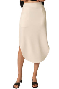 Before You - Scuba Modal Midi Skirt