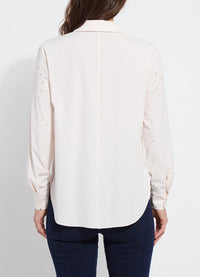 Lysse - Zelie Eyelet Embroidered Shirt