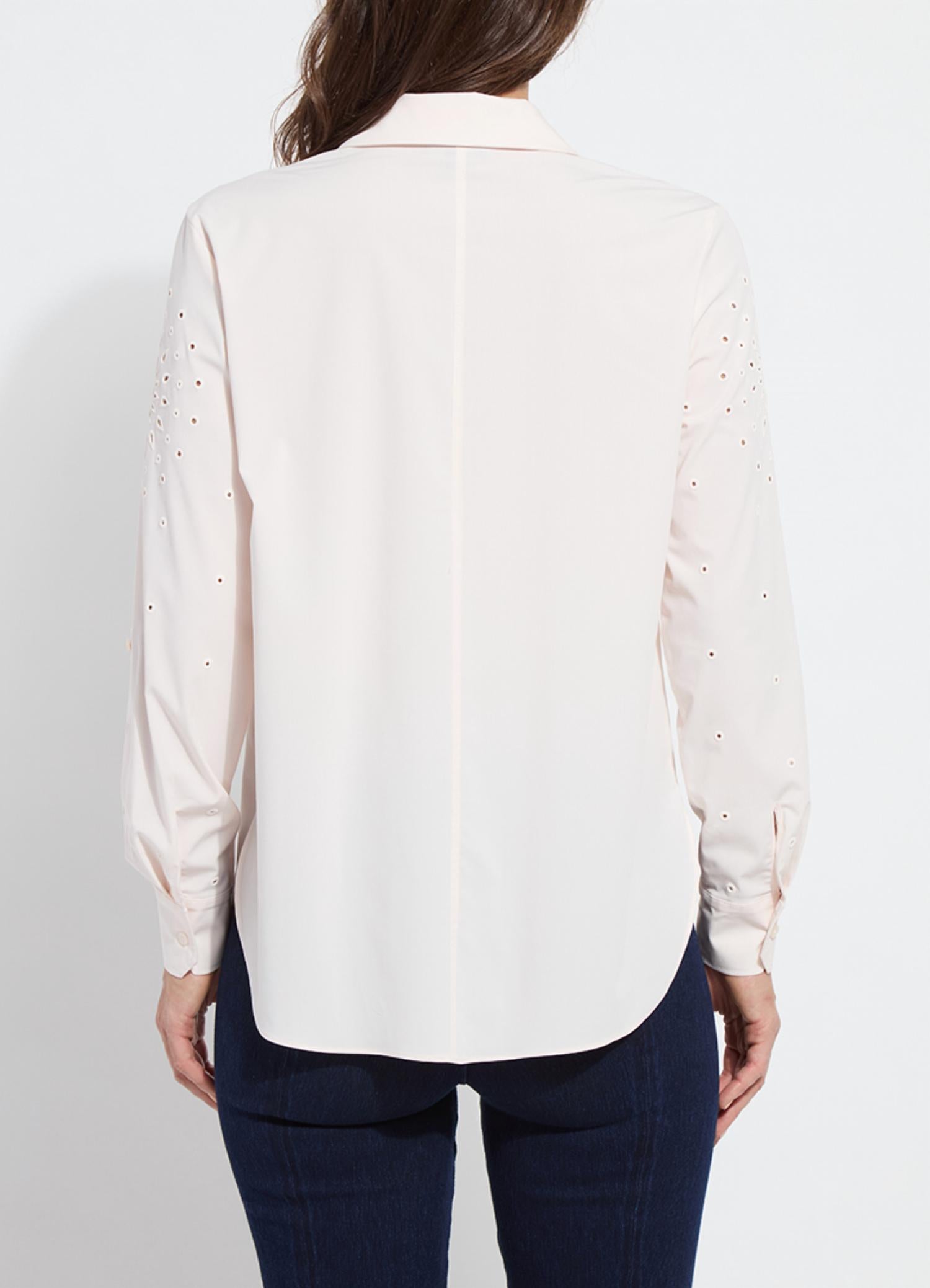 Lysse - Zelie Eyelet Embroidered Shirt